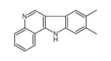 8,9-dimethyl-11H-indolo[3,2-c]quinoline结构式