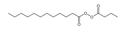 butyryl dodecanoyl peroxide结构式
