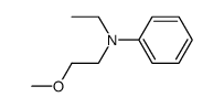 2-methoxyethylethylaniline结构式