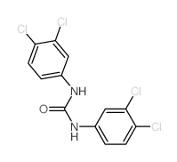 N,N-双(3,4-二氯苯基)脲结构式