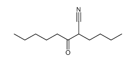 2-butyl-3-oxo-octanenitrile结构式