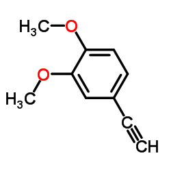3,4-二甲氧基苯乙炔结构式