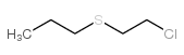 1-(2-chloroethylsulfanyl)propane结构式