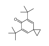 5,7-ditert-butylspiro[2.5]octa-4,7-dien-6-one结构式