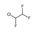 1-chloro-1,2,2-trifluoro-ethane结构式