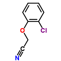 2-氯苯氧基乙腈结构式