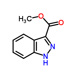 1H-吲唑-3-羧酸甲酯结构式