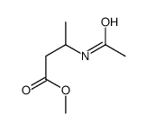 methyl 3-acetamidobutanoate结构式