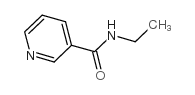 N-乙基烟酰胺结构式