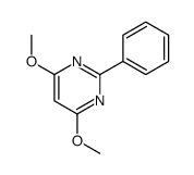 4,6-dimethoxy-2-phenylpyrimidine结构式