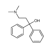 3-(dimethylamino)-1,1-diphenylpropan-1-ol结构式