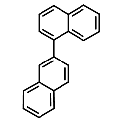 1,2-联萘结构式