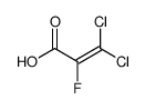 dichloro-2-fluoroacrylic acid结构式