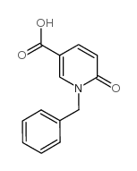 1-苄基-6-氧代-1,6-二氢-3-吡啶羧酸结构式