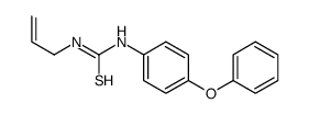 1-Allyl-3-(4-phenoxyphenyl)thioure结构式