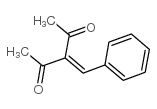 3-亚苄基-2,4-戊二酮结构式