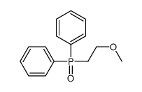[2-methoxyethyl(phenyl)phosphoryl]benzene结构式
