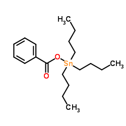 (苯甲酰氧基)三丁基锡结构式