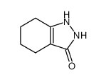 4,5,6,7-tetrahydro-1H-indazol-3(2H)-one结构式
