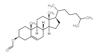 胆甾烯基甲酸酯结构式