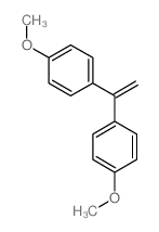 1-methoxy-4-[1-(4-methoxyphenyl)ethenyl]benzene结构式