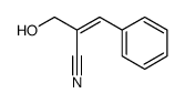 α-Hydroxymethyl-zimtsaeure-nitril结构式