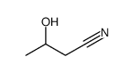 3-Hydroxybutyronitrile结构式