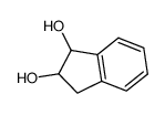 1,2-二羟基茚满结构式