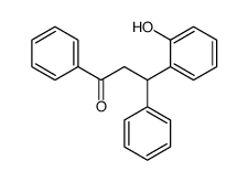 3-(2-Hydroxyphenyl)-1,3-diphenyl-1-propanone结构式