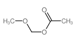 Methanol, methoxy-, acetate结构式