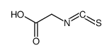 isothiocyanato-acetic acid结构式