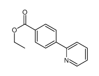 ethyl 4-pyridin-2-ylbenzoate结构式