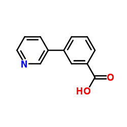 3-吡啶-3-基-苯甲酸结构式