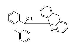 9-(9-hydroxy-10H-anthracen-9-yl)-10H-anthracen-9-ol结构式