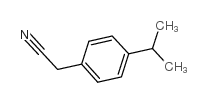 4-异丙基苯乙腈结构式