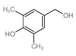 4-(羟基甲基)-2,6-二甲基苯酚结构式