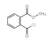 2-(氯羰基)苯甲酸甲酯结构式