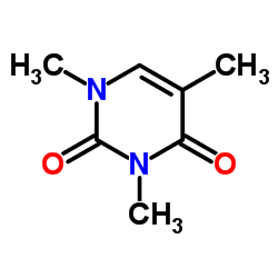 1,3-二甲基胸腺嘧啶结构式