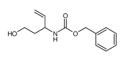 3-(carbobenzyloxy)amino-4-penten-1-ol结构式