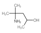 4-氨基-4-甲基-2-戊醇结构式