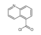 Quinoline-5-carbonyl chloride结构式