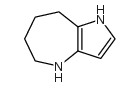 1,4,5,6,7,8-六氢吡咯并[3,2-b]氮杂卓结构式