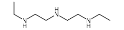 N-ethyl-N'-[2-(ethylamino)ethyl]ethane-1,2-diamine结构式