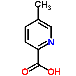 5-甲基-2-甲酸吡啶结构式