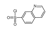 quinoline-7-sulfonyl chloride结构式