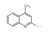4-甲基喹啉-2-硫酮结构式
