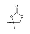 4,4-dimethyl-1,3-Dioxolan-2-one结构式