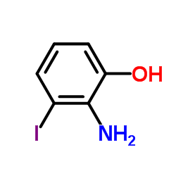 2-氨基-3-碘苯酚结构式