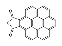 3,4-Coronen-dicarbonsaeure-anhydrid结构式