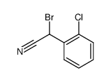 BENZENEACETONITRILE, .ALPHA.-BROMO-2-CHLORO-结构式